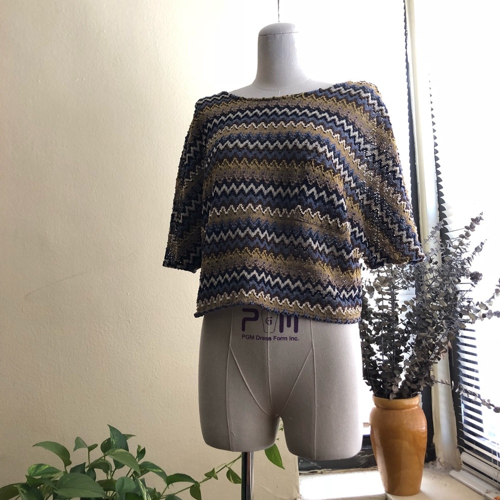 Cute Open Knit Top